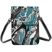 Kleidung Anime Lupin The Third Small Cell Phone Purse Fashion Mini With Strap Adjustable Handba For Women Female