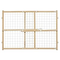 MidWest Homes for Pets Wire Mesh Pet Safety Gate, 24 Inches Tall & Expands 27-41.5 Inches Wide