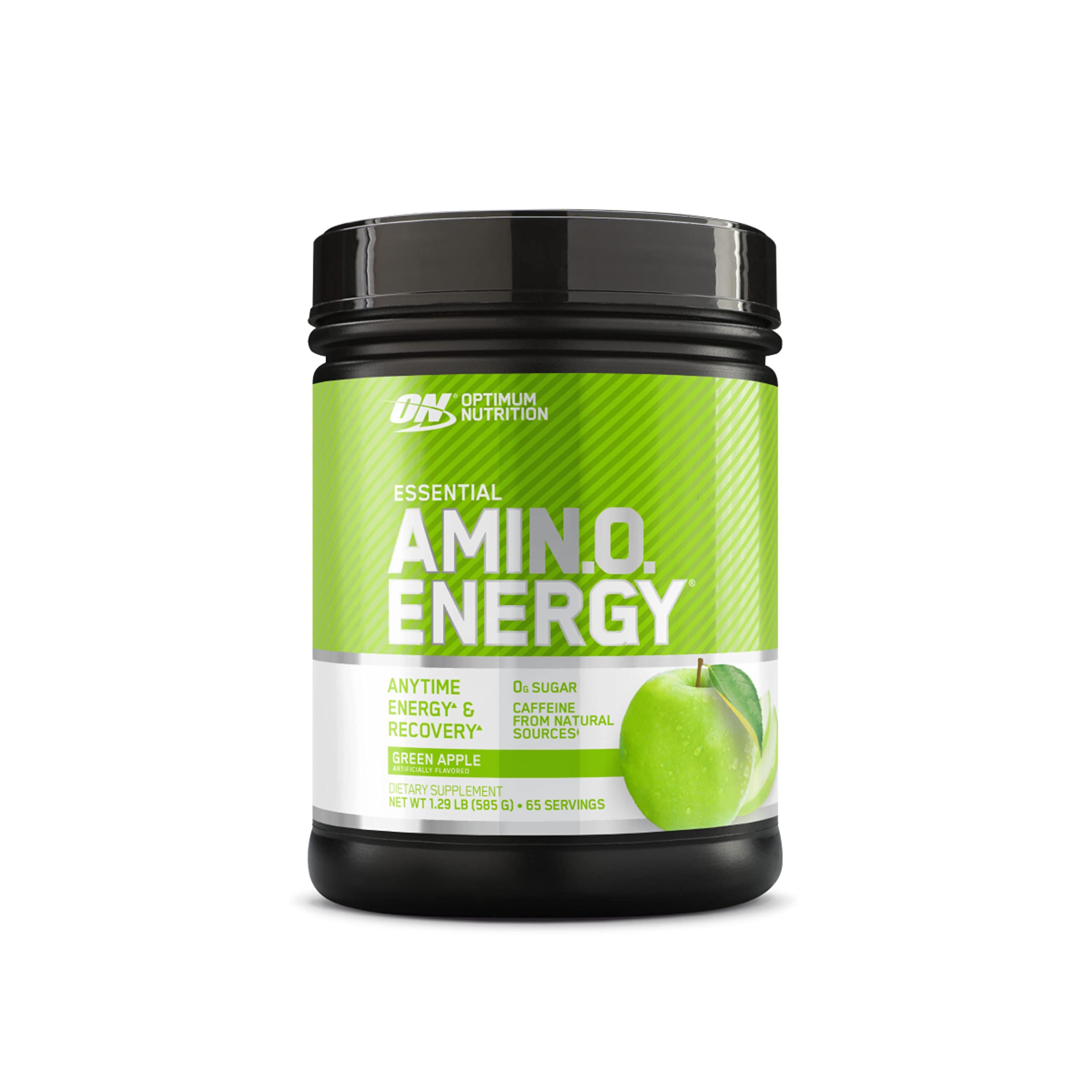 Optimum Nutrition Amino Energy with Green Tea and Green Coffee Extract, Flavor: Green Apple, 65 Servings, 1.29 Pound (Pack of 1)