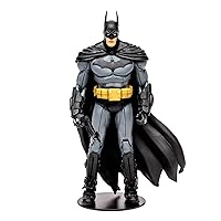 McFarlane DC Gaming Build-A Wave 1 Arkham City 7-Inch Batman Action Figure with Bat Claw, Solomon Grundy Build-a-Figure Legs, and Base