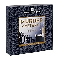 Talking Tables Reusable Murder Mystery Game Death on The Boat, Interactive Family Dinner Party Games Night, Halloween, Christmas Solve The Crime Case, Detective Clues Age 16+, 5-12 Players