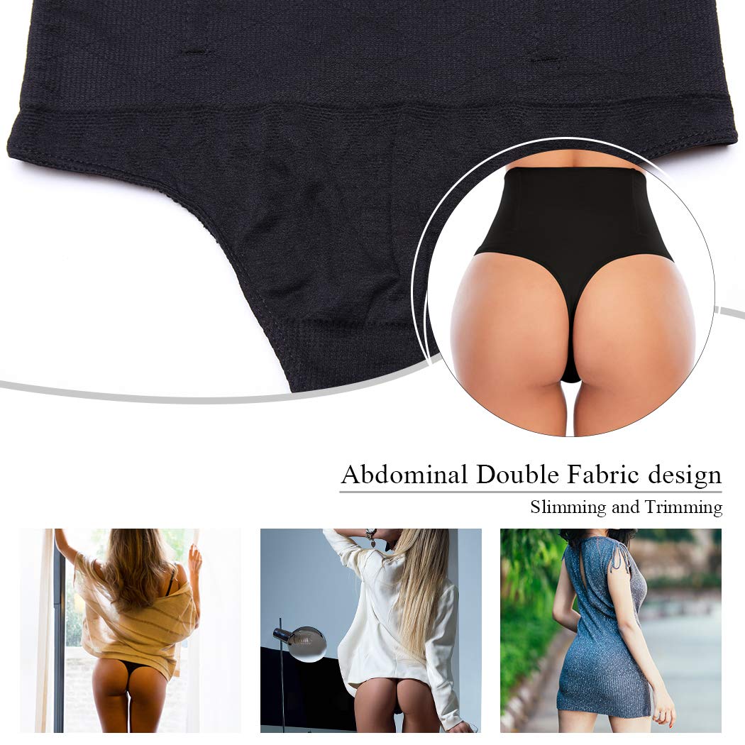  Werena Tummy Control Thong Shapewear For Women Seamless  Shaping Thong Panties Body Shaper Underwear