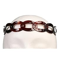 Caravan Tortoise Shell Headband, Comfort Link Look