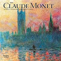 Claude Monet | 2023 7 x 14 Inch Monthly Mini Wall Calendar | English/French Bilingual | BrownTrout | Impressionist Artist Bilingual English and French Language (English and French Edition)