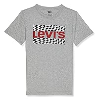 Levi's® Boy's Checkboard Logo Tee (Big Kids)