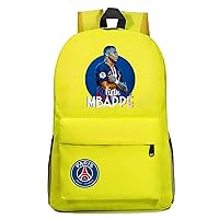 Kylian Mbappe Casual Backpack Big Capacity Rucksack,Lightweight Daypack Waterproof Backpack for Travel,Outdoor