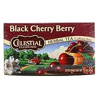 Celestial Seasonings Herb Tea,Blk Cherry Berry 20 Bag 1-Ea