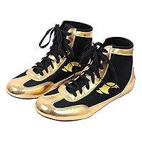 Kids School Wrestling Shoes Boys Girls Boxing Shoes Fitness Sneakers High Top Wrestling Training Shoes Boots Anti