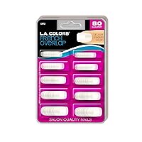 Nail Tips, French Overlap, 80 Count