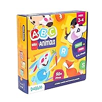 Alphabet Extravaganza! Learn ABC with Animals: Match & Bingo Delight! Dive into a 50+ Piece Puzzles, Learn Letters by Matching with Animals | Birthday Gifts for Kids by LoveDabble