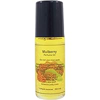 Mulberry Perfume Oil, 1.0 Oz Portable Roll-On Fragrance with Long-Lasting Scent, Delightful Essential Oils and Jojoba Oil For Daily Use