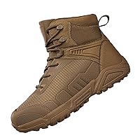 Outdoor Men's Field Training Combat Boots Breathable Hiking Boots Casual Sports Shoes