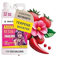 Terpenes Enhancer - Hydroponic Nutrients for Big Bud and Bud Candy Taste. Use as Soil Flower Food and Hydroponic Plant Food - Sugar Baby 0-1-1 Bloom Booster Terpinator by Nutriling 32OZ