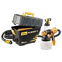 0529091 FLEXiO 5000 Stationary HVLP Paint Sprayer, Sprays Most Unthinned Latex, Includes two Nozzles, iSpray Nozzle and Detail Finish Nozzle, Complete Adjustability for All Needs