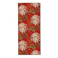 Chrysanthemum Floral Decorative Hand Towels for Bathroom Microfiber Hand Towel Highly Absorbent Fingertip Bath Hand Towels Soft Decorative Home Hotel Gym Laundry Room 12x27.5in