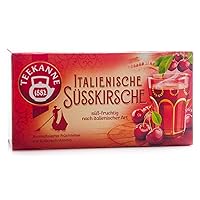 Italian Sweet Cherry tea 20 tea bags/1ct. Made in Germany