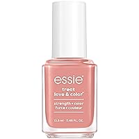 Treat, Love and Color, Strength and Color Nail Care Polish, Final Stretch, Full Coverage Soft Neutral, 0.46 Ounce