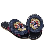 Boho Flip Flops Ethnic Handmade Designer Leather Sandals Traditional Ladies Sandals By MODOEDEN