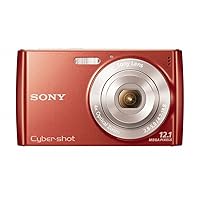 Sony Cyber-Shot DSC-W510 12.1 MP Digital Still Camera with 4x Wide-Angle Optical Zoom Lens and 2.7-inch LCD (Red)