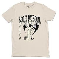 Graphic Tees Sold My Soul Design Printed 5s Sail Sneaker Matching T-Shirt
