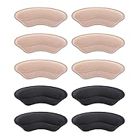 Heel Pads for Shoes That are Too Big, Heel Cushion Inserts for Loose Shoes for Men and Women, Heel Grips/Heel Protectors/Shoe Filler to Make Shoes Fit Tighter (Multicolor,5 Pairs)