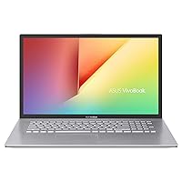 ASUS VivoBook 17 S712FA-DS76 Home and Business Laptop (Intel i7-10510U 4-Core, 12GB RAM, 2TB PCIe SSD, Intel UHD Graphics, 17.3