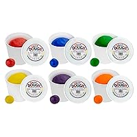Hygloss 5 lb. of 6 Assorted Colors Scented Modeling Dough - Bulk Pack for Classroom Use, Play Dough for Kids, Non-Toxic, Multi-Use Playdough, Ideal for Creative Play, 30 Pounds Total