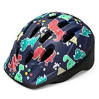 OutdoorMaster Kids Bike Helmet - from Toddler to Youth Sizes - Adjustable Safety Unicorn Helmet for Children (Age 3-15), 14 Vents for Multi-Sport