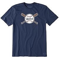 Men's Crusher Tee Baseball and Bats