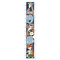 Wild Animals Growth Chart Any Name Safari Growth Chart for Kids Height Personalized Growth Chart