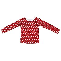 Petitebella Polka Dots Long Sleeve Shirt Cotton Top 1-8y
