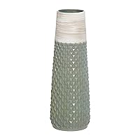 Deco 79 Ceramic Geometric Handmade Vase, 8