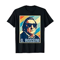 Gioachino Rossini Poster Musician Composer T-Shirt
