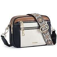 Telena Crossbody Purse for Women Small Crossbody Bags Trendy Vegan Leather with Adjustable Shoulder Strap