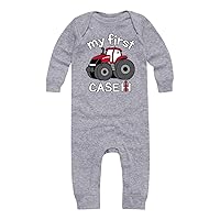 Country Casuals My First Case IH - Baby Long Sleeve Bodysuit