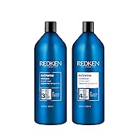 Extreme Shampoo & Conditioner Set | Shampoo for Damaged Hair | Hair Strengthen & Repair Damaged Hair | Infused With Proteins