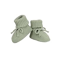 Baby Booties Newborn First Walkers Cozy Shoes Warm Knit Soft Booties for Toddler Infant Boy Girl