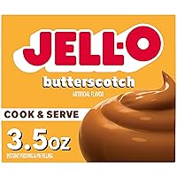 Jell-O Cook & Serve Butterscotch Pudding & Pie Filling Mix (3.5 oz Box)