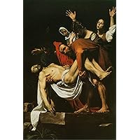 Caravaggio Fine Art Poster Print The Entombment of Christ - 24x36