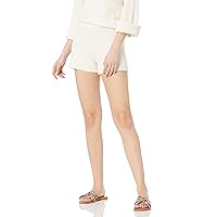 The Drop Women's Faith Pull-on Ribbed Sweater Short