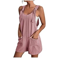 Rompers for Women Summer Shorts Sexy Summer Loose Jumpsuits Baggy Plus Size Casual 2024 Trendy Jumpers