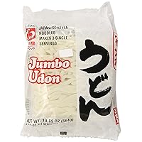 Myojo Jumbo Udon Noodles, No Soup, 20.94 oz