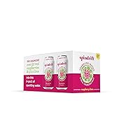 Raspberry Lime Sparkling Water, 12 Fl. Oz. Cans (Pack of 8)