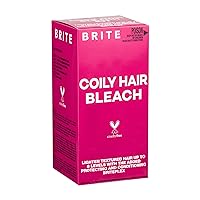 Brite coily hair bleach kit