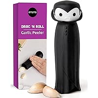 OTOTO Drac N' Roll Vampire Garlic Roller, Silicone Garlic Peeler Tube, Silicone Tube Roller for Halloween - Kitchen Gadget for Garlic, Garlic Tube, Garlic Crusher