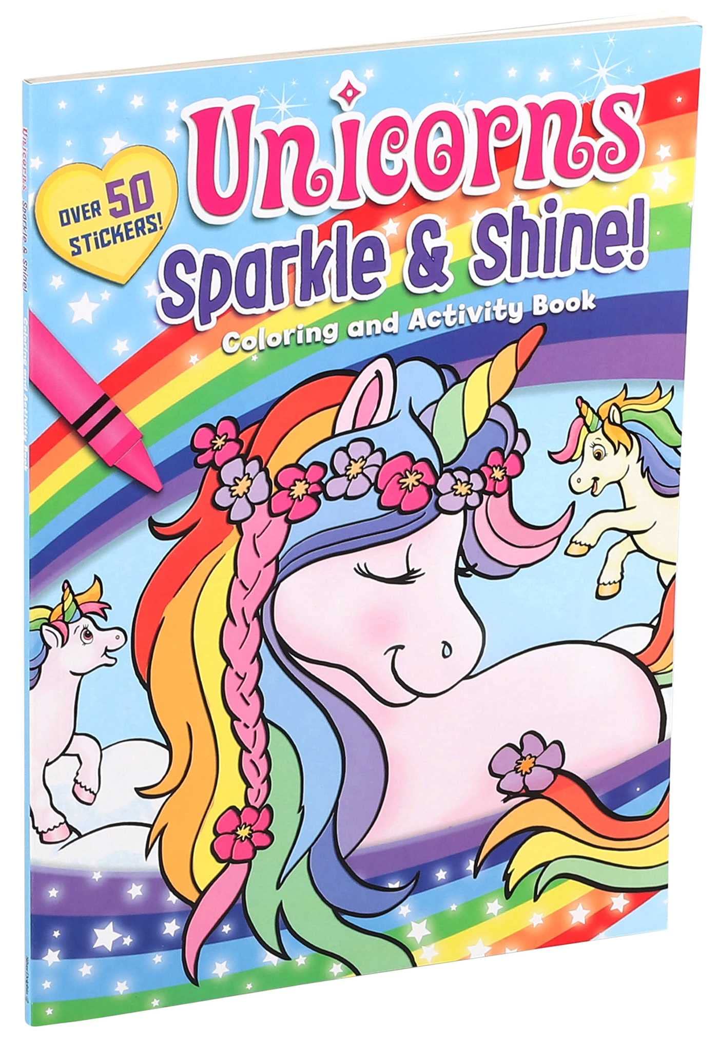Unicorns Sparkle & Shine! Coloring and Activity Book (Coloring Fun)