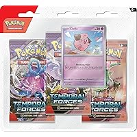 Pokemon TCG: SV5 Temporal Forces 3Pk Blister - Cleffa