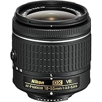 Nikon AF-P DX NIKKOR 18-55mm f/3.5-5.6G VR Lens for Nikon DSLR Cameras Nikon AF-P DX NIKKOR 18-55mm f/3.5-5.6G VR Lens for Nikon DSLR Cameras