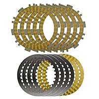 AHL Motorcycle Clutch Friction Plates & Steel Plates Kit for Yamaha XP500 T-MAX 500 2002-2011