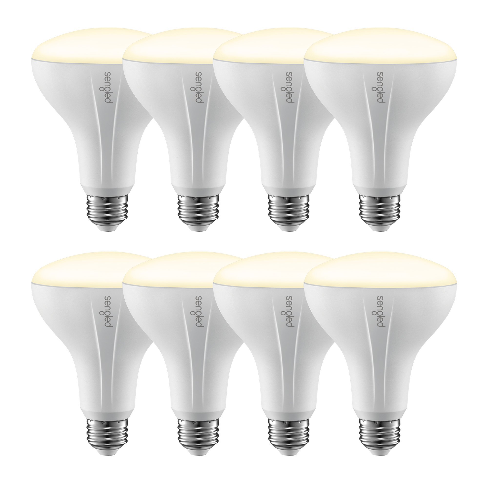Sengled Smart Bulb, Zigbee Hub Required, Smart Light Bulb Works with Alexa, Google Home, SmartThings, Homekit and Siri, BR30 Dimmable Flood Light Bulb for Cans, Soft White 2700K, 650 LM, 9W, 8 Pack